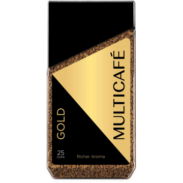 پودر قهوه فوری Gold مولتی کافه 50 گرمی